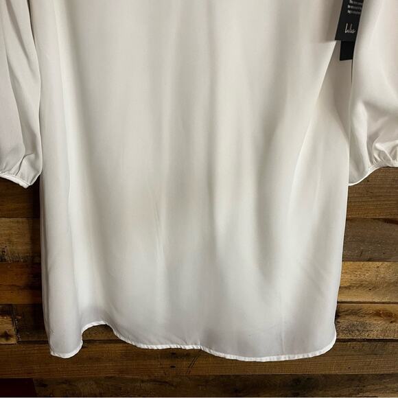 Lulu’s Shifting Dears White Long Sleeve Dress Size‎ XS - Picture 7 of 10
